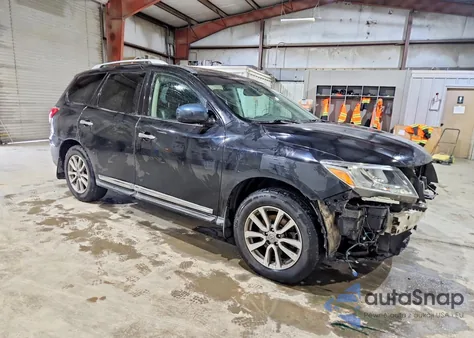 2015 Nissan Pathfinder Sl из США, поврежденный, VIN 5N1AR2MM3FC603434